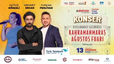 Büyükşehir Belediyesinin Uluslararası Geleneksel Ağustos Fuarı’nda 13 Ağustos Perşembe günü