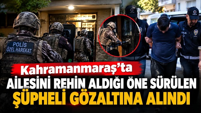 Kahramanmaraş’ın Dulkadiroğlu ilçesinde annesi, eşi