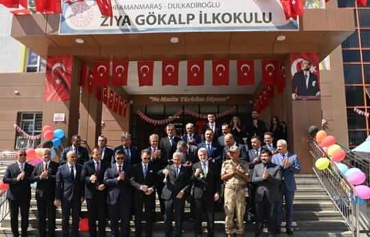 Büyükşehir Belediye Başkanı Fırat Görgel, Dulkadiroğlu Ziya Gökalp İlkokulu’nda düzenlenen