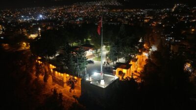 6 Şubat depremlerinde ağır hasar alan Kahramanmaraş Kalesi’nin kapsamlı restorasyon