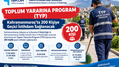 Kahramanmaraş Çalışma ve İş Kurumu İl Müdürlüğü ile Gençlik ve