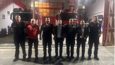 Sütçü İmam İtfaiye İstasyonu ve Şekerdere Vardiyası ziyaret edildi HAK-İŞ