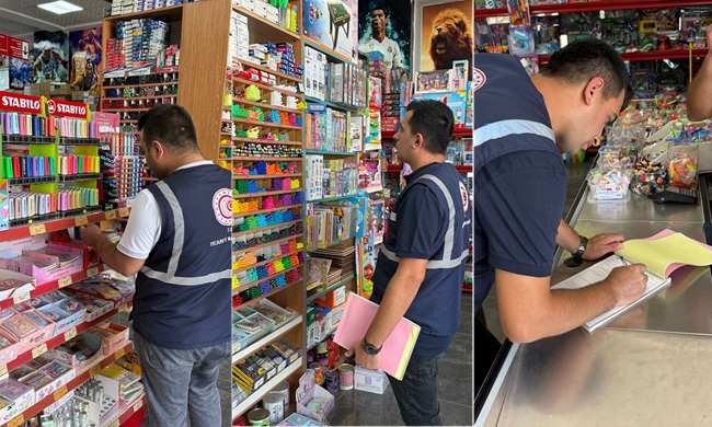 Kahramanmaraş Ticaret İl Müdürlüğü ekipleri,