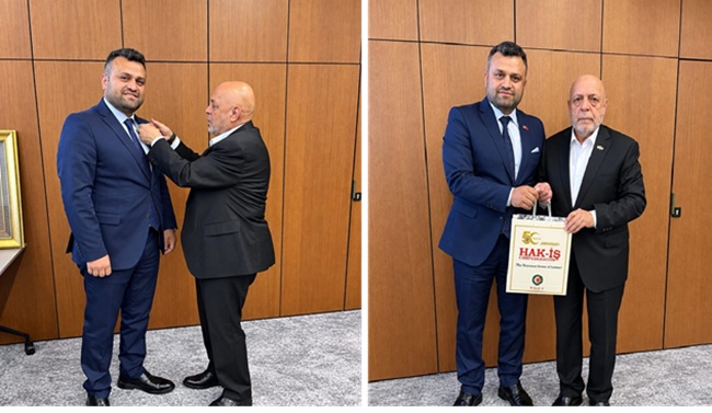 HAK-İŞ Konfederasyonu İl Başkanı ve