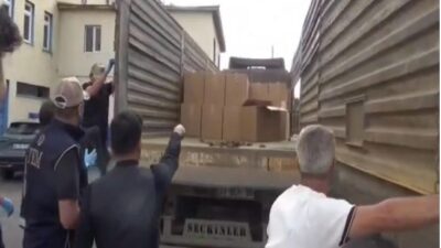 Kahramanmaraş’ta kaçakçılık operasyonu: 2 milyon 62 bin 500 dal makaron