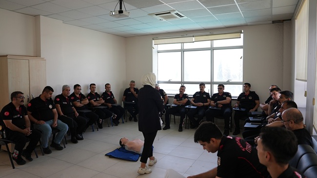 Büyükşehir Belediyesi, görevleri gereği acil durumlarla sıklıkla karşılaşan itfaiye personelinin