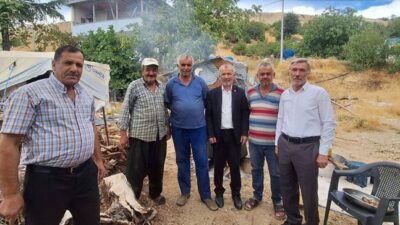 MHP Pazarcık İlçe Başkanı Murat Köksoy ve ilçe yönetimi, ilçenin