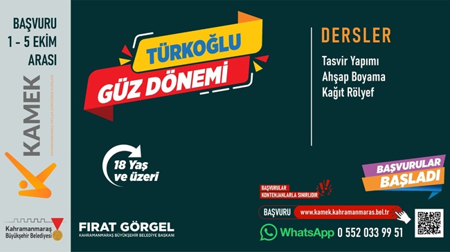 Büyükşehir Belediyesinin Meslek Edindirme Kursları