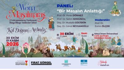 Büyükşehir Belediyesi, UNESCO Edebiyat Şehri Kahramanmaraş’ta “2. Kahramanmaraş Dünya Hikâye