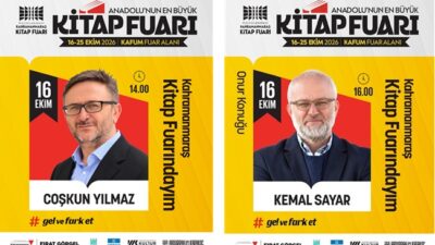 Büyükşehir Belediyesinin 11. Uluslararası Kitap Fuarı’nın açılış gününde iki özel