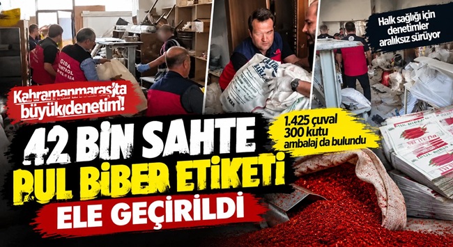 Kahramanmaraş’ta gıda güvenliğinin sağlanması ve