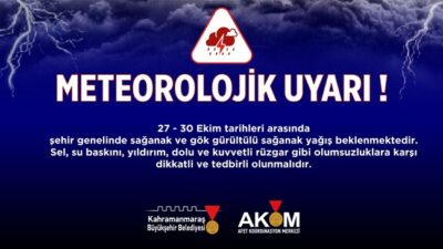 Büyükşehir Belediyesi Afet Koordinasyon Merkezi, 27 – 30 Ekim tarihleri