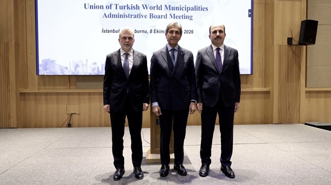 Büyükşehir Belediye Başkanı Fırat Görgel, Türk Dünyası Belediyeler Birliği’nin yeni