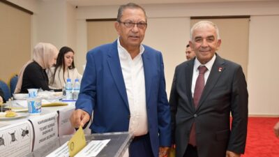 Kahramanmaraş Ticaret Borsası seçimlerinde oyunu kullanan KİPAŞ Holding Yönetim Kurulu