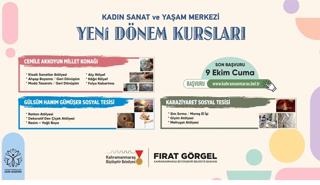 Büyükşehir’in Kadın Sanat ve Yaşam