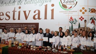 Onikişubat Belediyesi tarafından düzenlenen Kahramanmaraş’ın Bereketi Buluşması Zahire Festivali, kentin