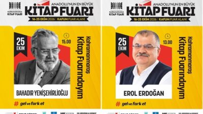 Büyükşehir Belediyesinin 11. Uluslararası Kahramanmaraş Kitap Fuarı, son gününde de