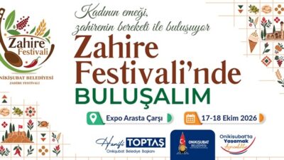 Kadın emeği, zahirenin bereketiyle buluşuyor: Onikişubat’ta Zahire Festivali heyecanı Hanifi