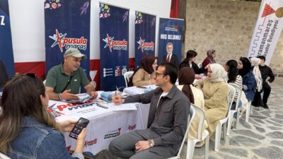 Büyükşehir Belediyesinin gençlik markası Pusula Maraş tarafından Kahramanmaraş Kalesi’nde düzenlenen