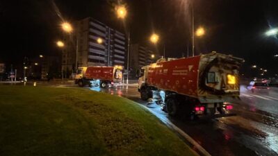 Gece 23.00 – 01.00 Arasında Etkisini Hissettirdi… Metrekareye 30 Kilogram